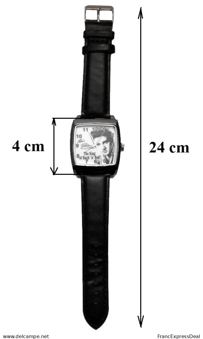 Montre NEUVE - Elvis Presley The King (Réf 2A) - Montres Modernes