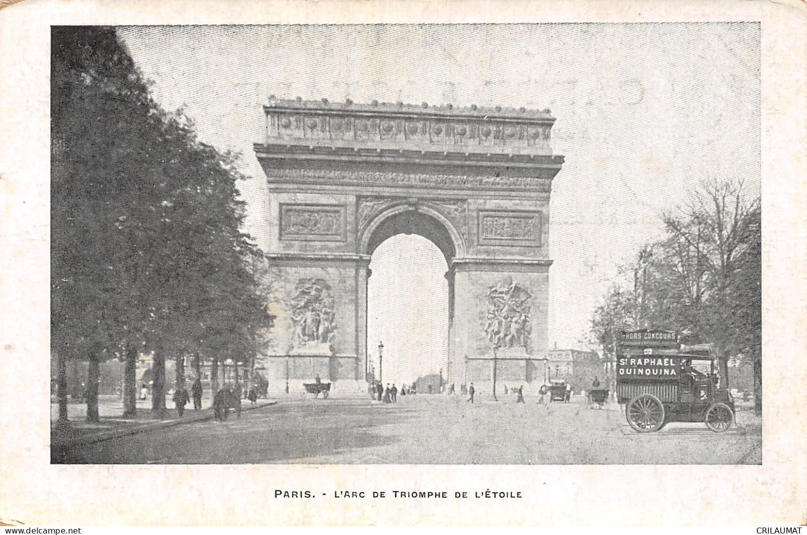 75-PARIS ARC DE TRIOMPHE DE L ETOILE-N°5163-E/0223 - Arc De Triomphe