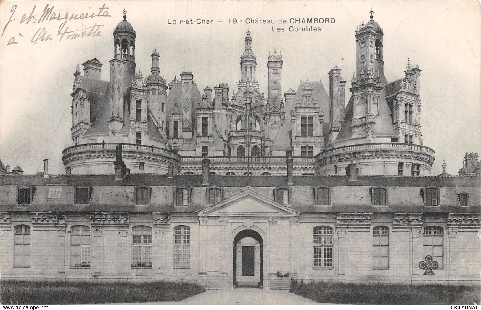 41-CHAMBORD LE CHÂTEAU-N°5164-A/0349 - Chambord