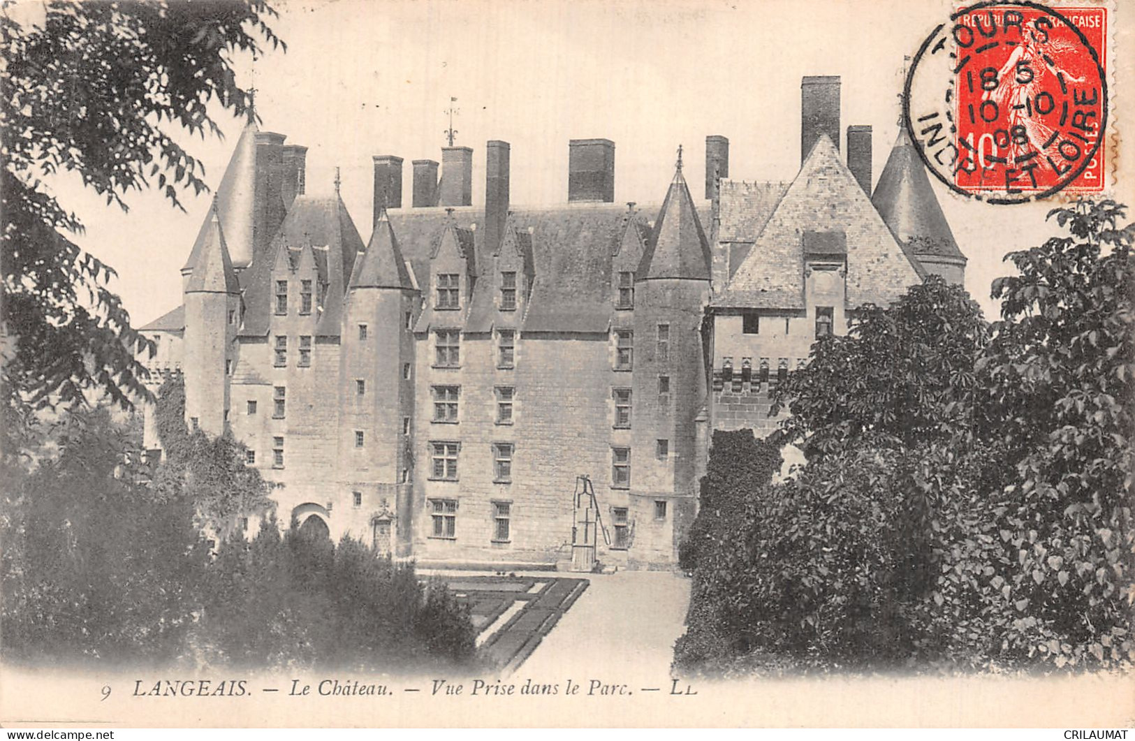 37-LANGEAIS LE CHÂTEAU-N°5164-A/0339 - Langeais