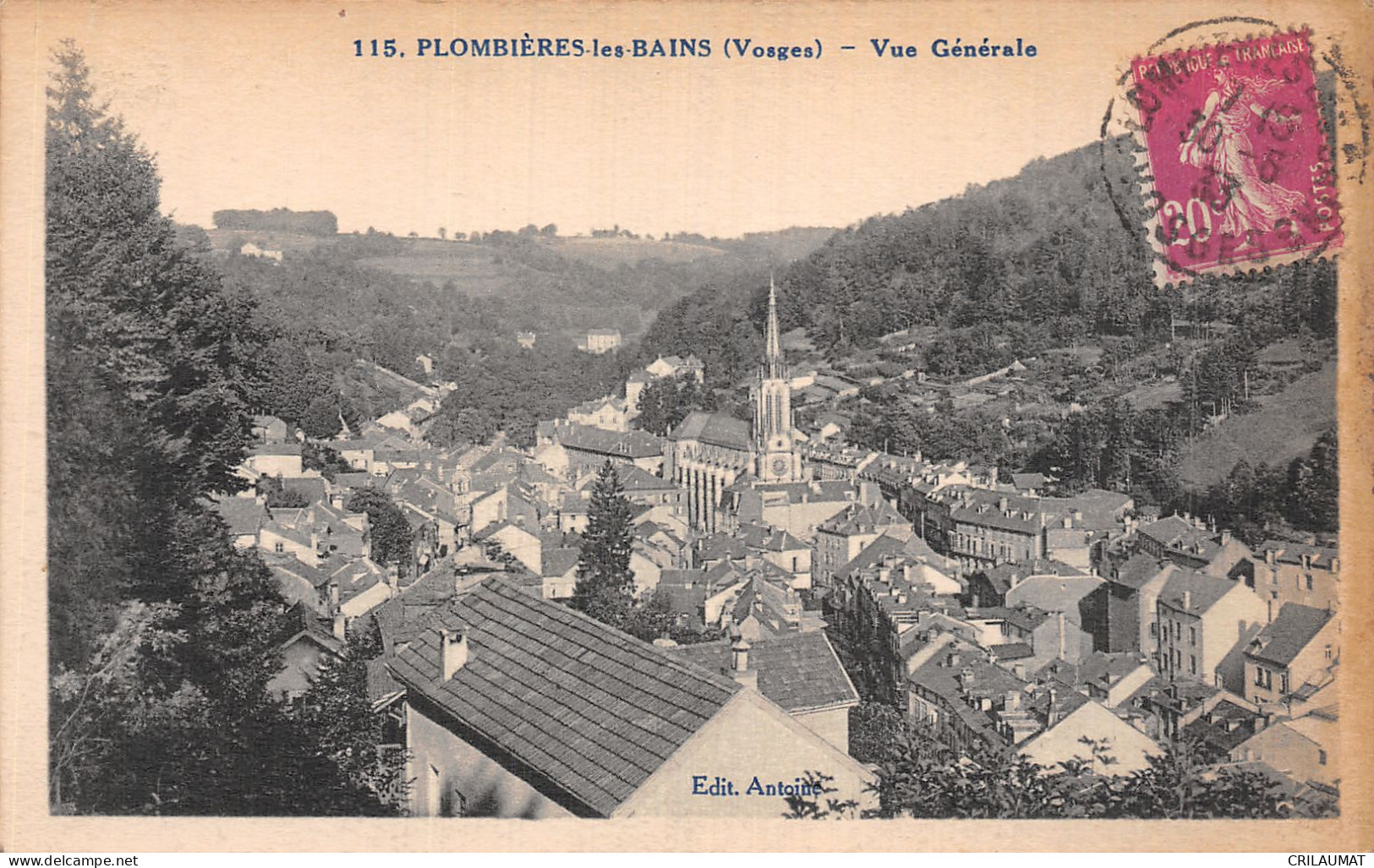 88-PLOMBIERES LES BAINS-N°5164-A/0207 - Plombieres Les Bains