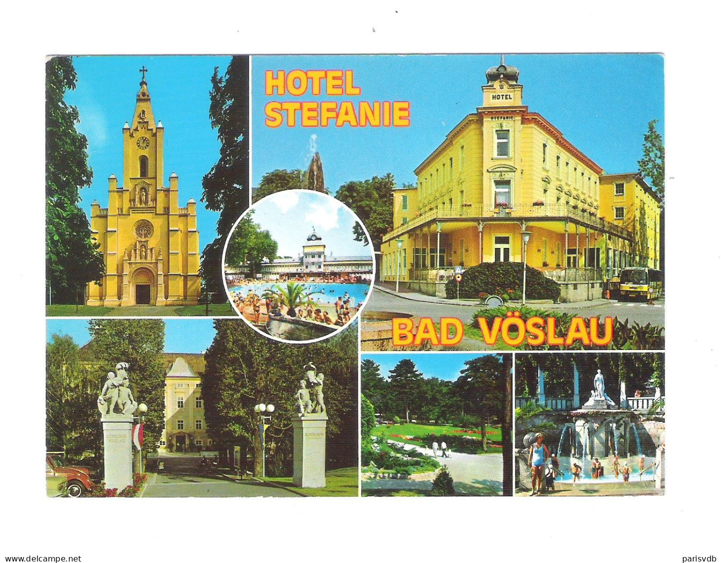 BAD VOSLAU - HOTEL STEFANIE     (D 214) - Rothenburg O. D. Tauber