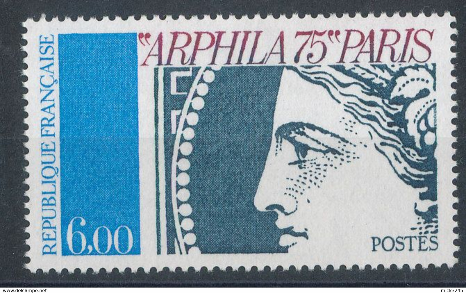 1837** Arphila 75 (émis En Feuillet) - Unused Stamps