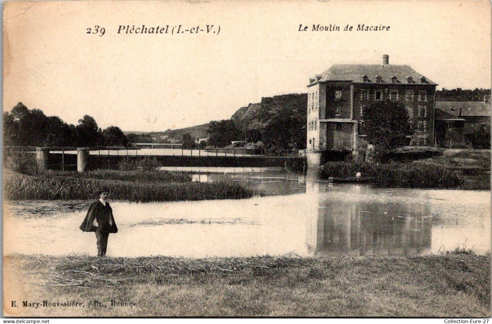 (18/05/24) 35-CPA PLECHATEL - Autres & Non Classés