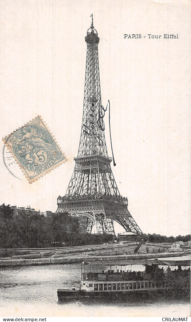 75-PARIS LA TOUR EIFFEL-N°5163-H/0313 - Sacré Coeur
