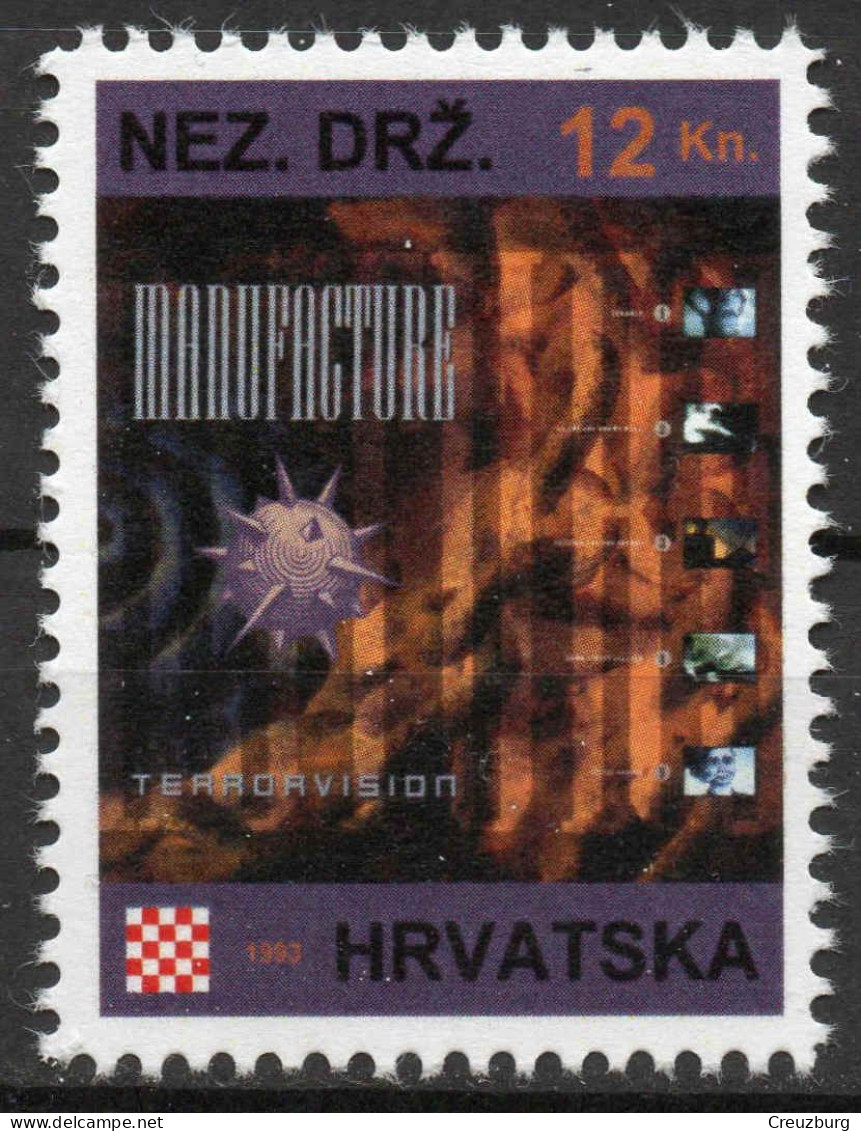 Manufacture - Briefmarken Set Aus Kroatien, 16 Marken, 1993. Unabhängiger Staat Kroatien, NDH. - Croatie