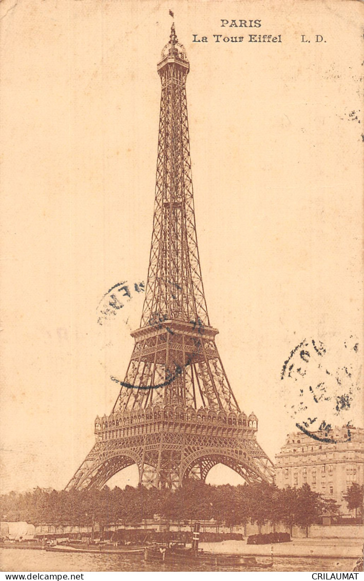 75-PARIS LA TOUR EIFFEL-N°5163-G/0197 - Sacré Coeur