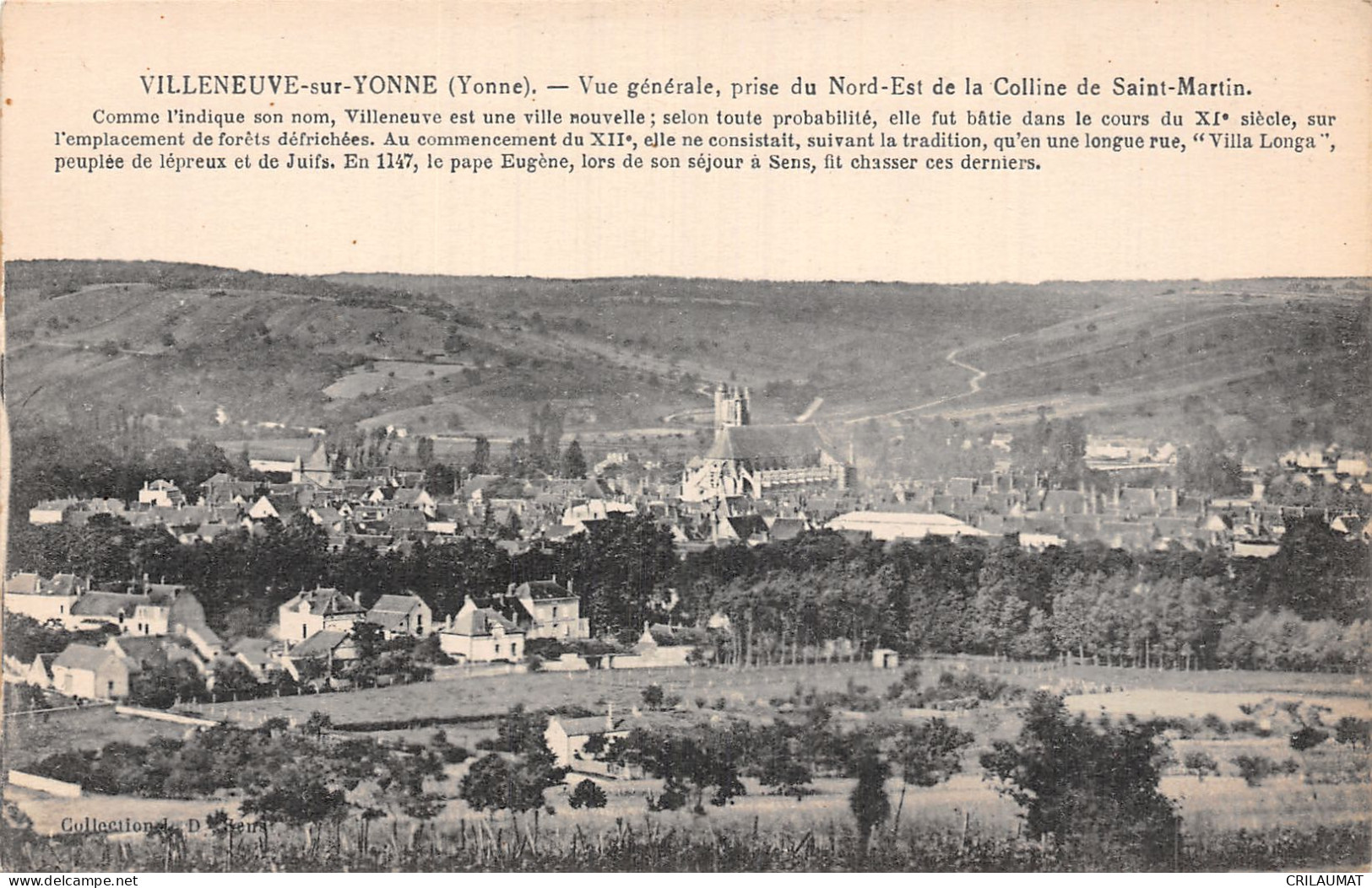 89-VILLENEUVE SUR YONNE-N°5164-C/0213 - Villeneuve-sur-Yonne