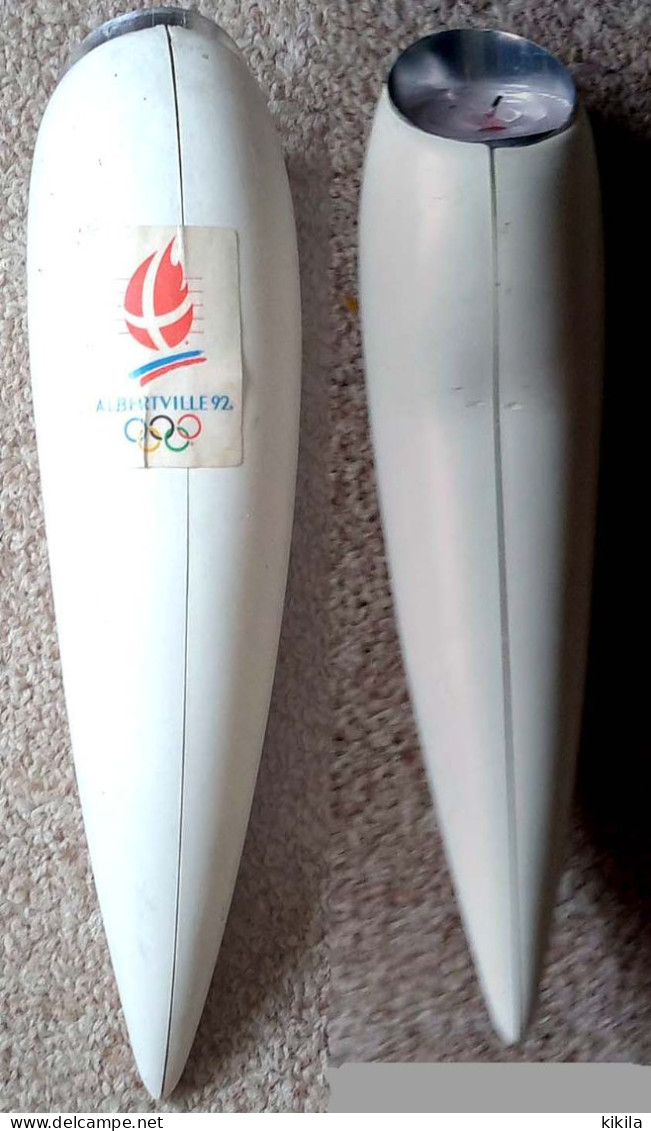 Torche Des XVI° Jeux Olympiques D'Hiver D'ALBERTVILLE 1992 - Apparel, Souvenirs & Other