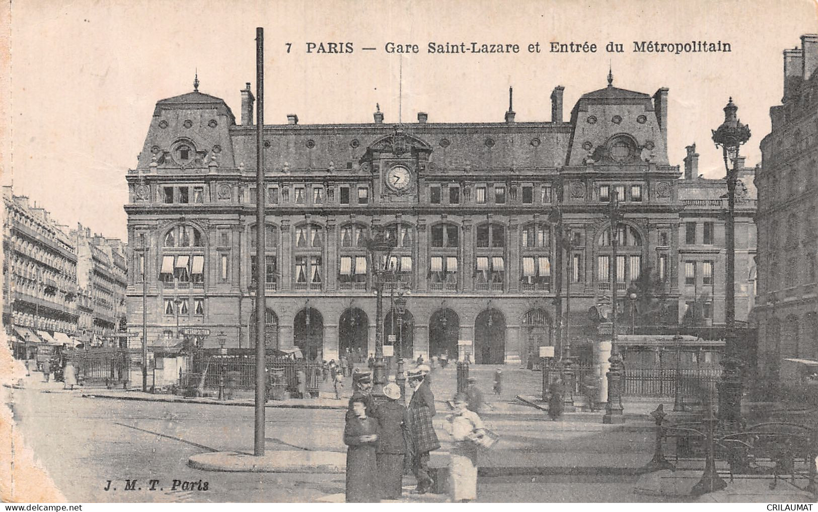 75-PARIS GARE SAINT LAZARE-N°5164-C/0049 - Métro Parisien, Gares