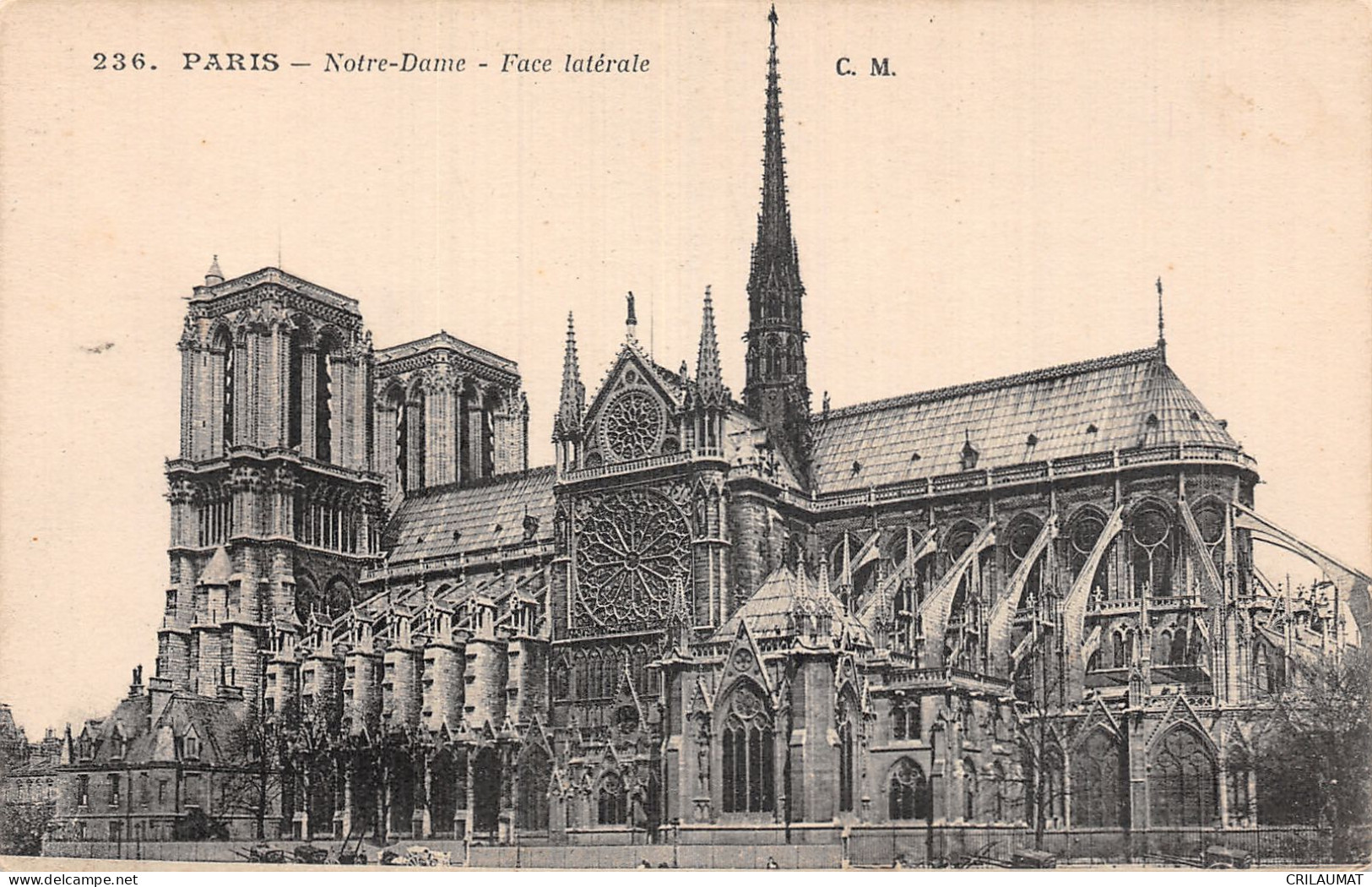 75-PARIS NOTRE DAME-N°5164-B/0349 - Notre Dame De Paris