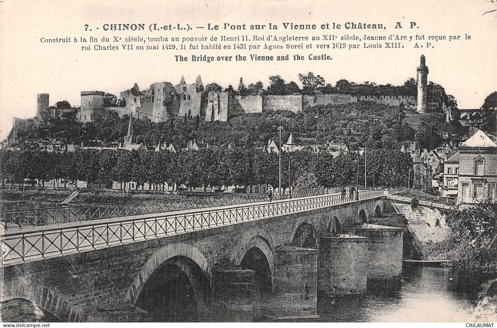 37-CHINON-N°5164-B/0217 - Chinon