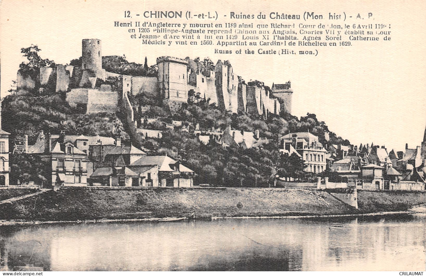 37-CHINON-N°5164-B/0219 - Chinon