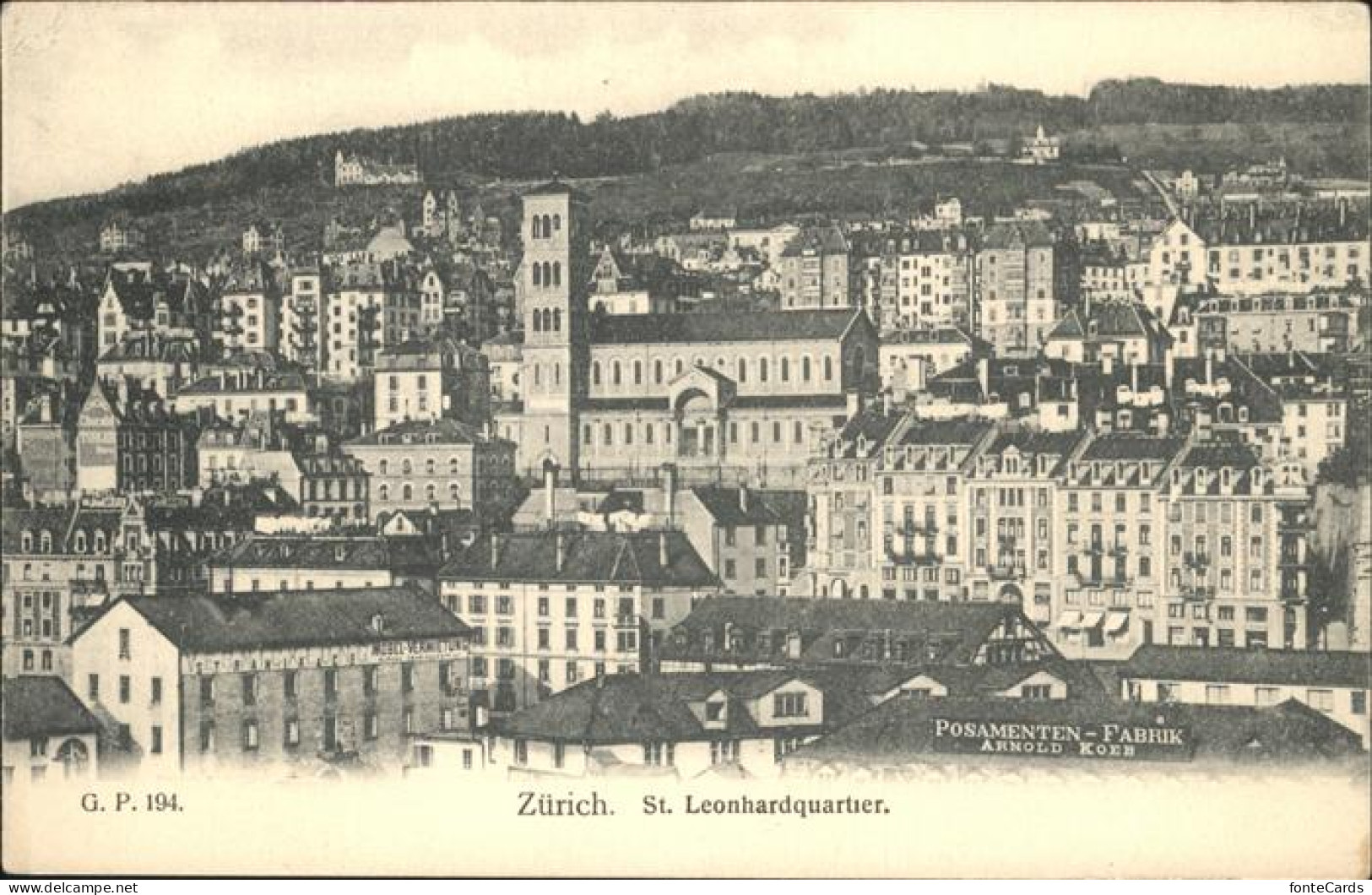 11199731 Zuerich St. Leonhardquartier Zuerich - Otros & Sin Clasificación