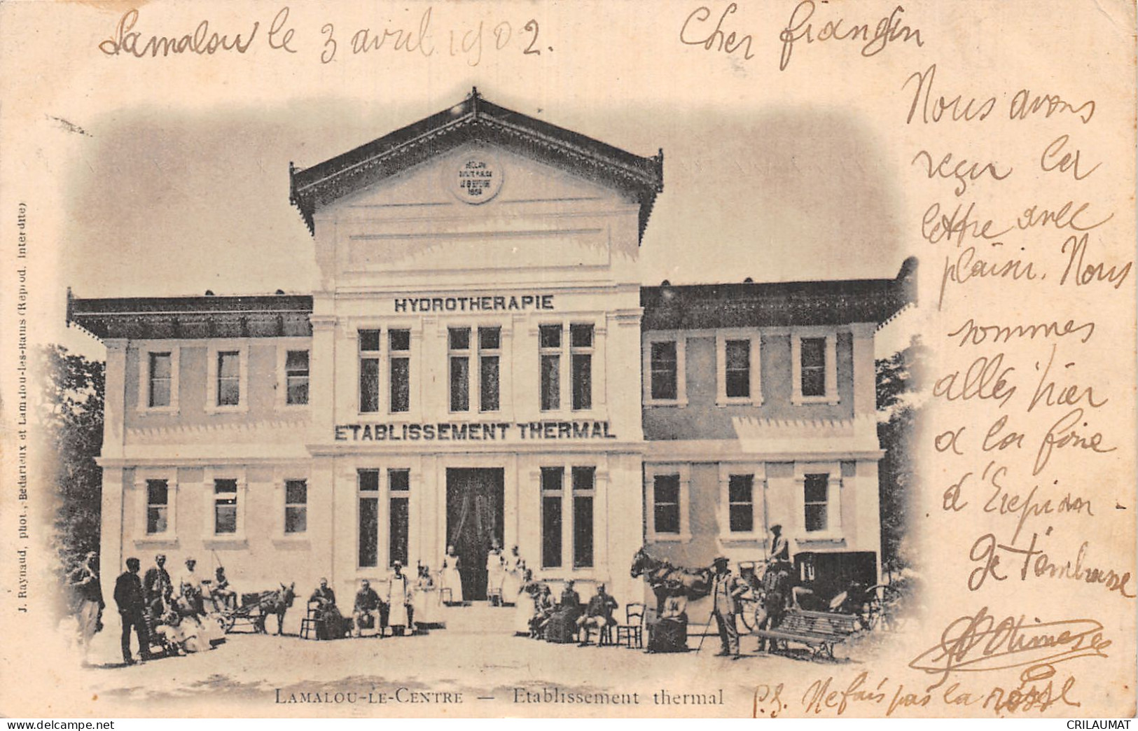 34-LAMALOU LE CENTRE-N°5164-E/0361 - Lamalou Les Bains