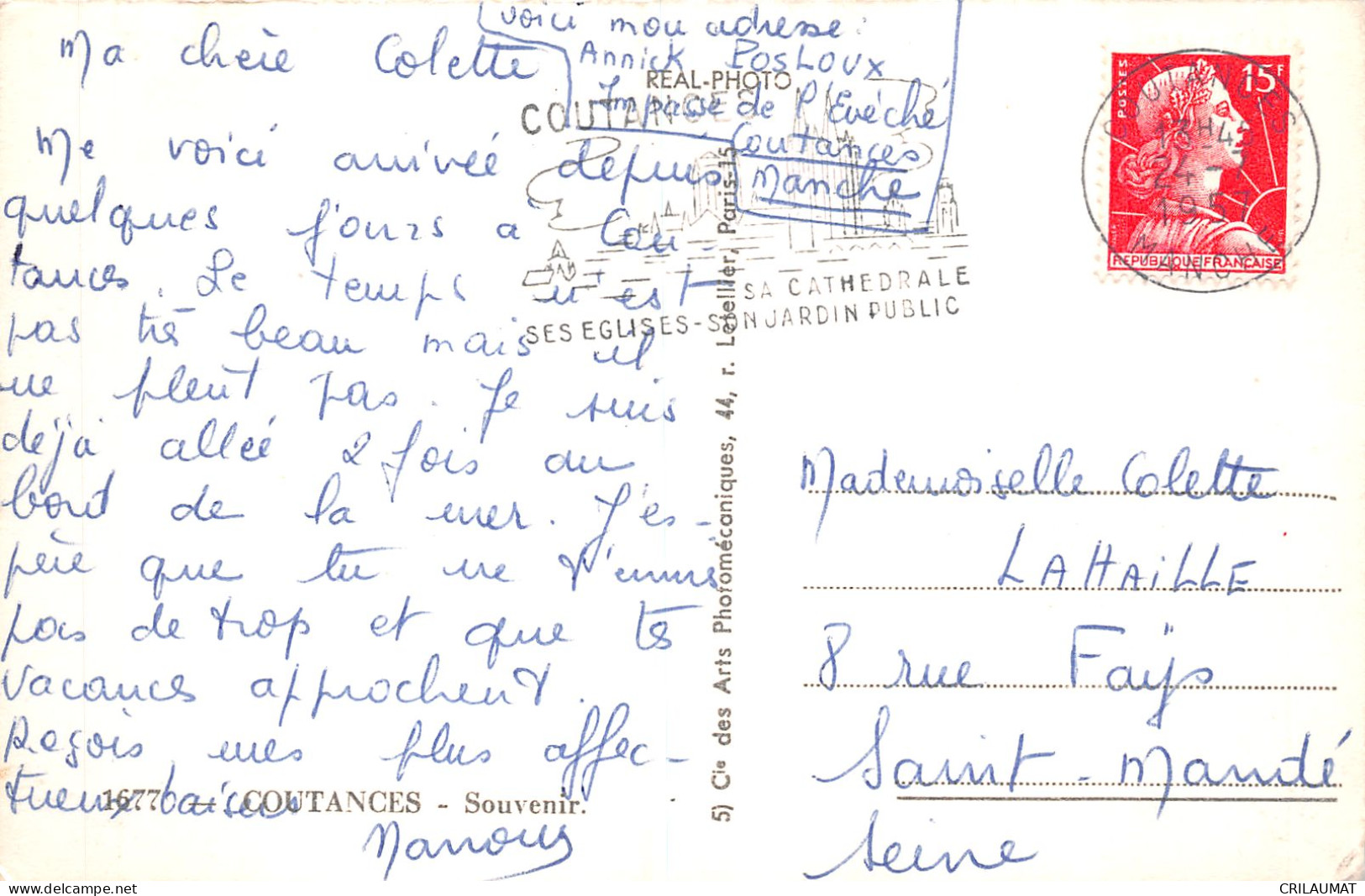 50-COUTANCES-N°5164-H/0309 - Coutances