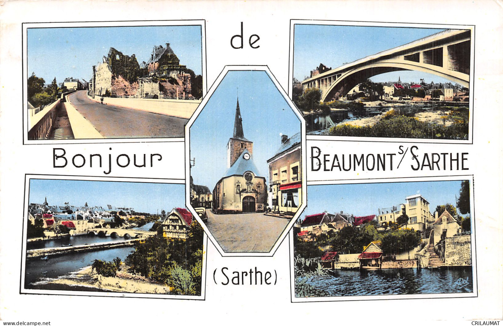72-BEAUMONT SUR SARTHE -N°5164-H/0305 - Beaumont Sur Sarthe