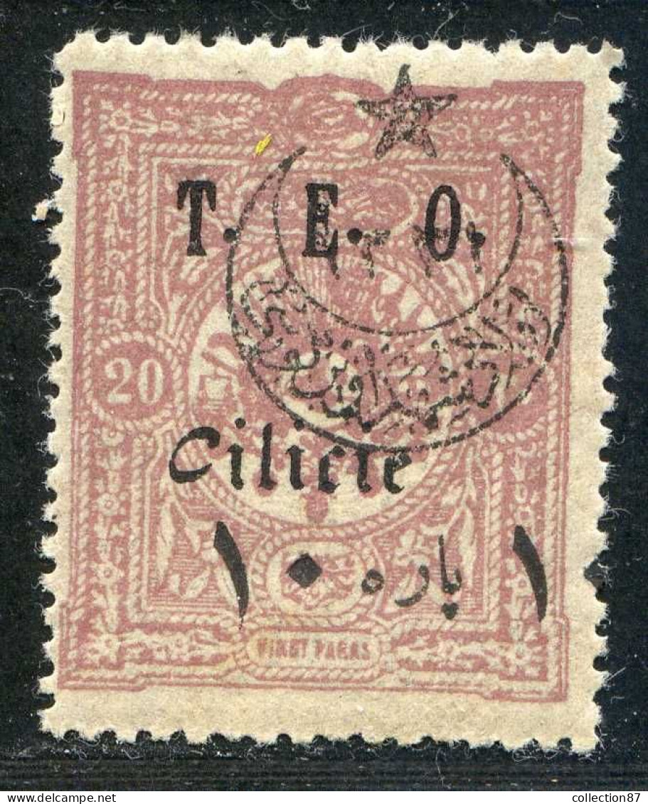 REF094 > CILICIE < Yv N° 65 * Surcharge + Etoile Mal Encrée Et Déplacée - Neuf  Dos Visible -- MH * - Neufs