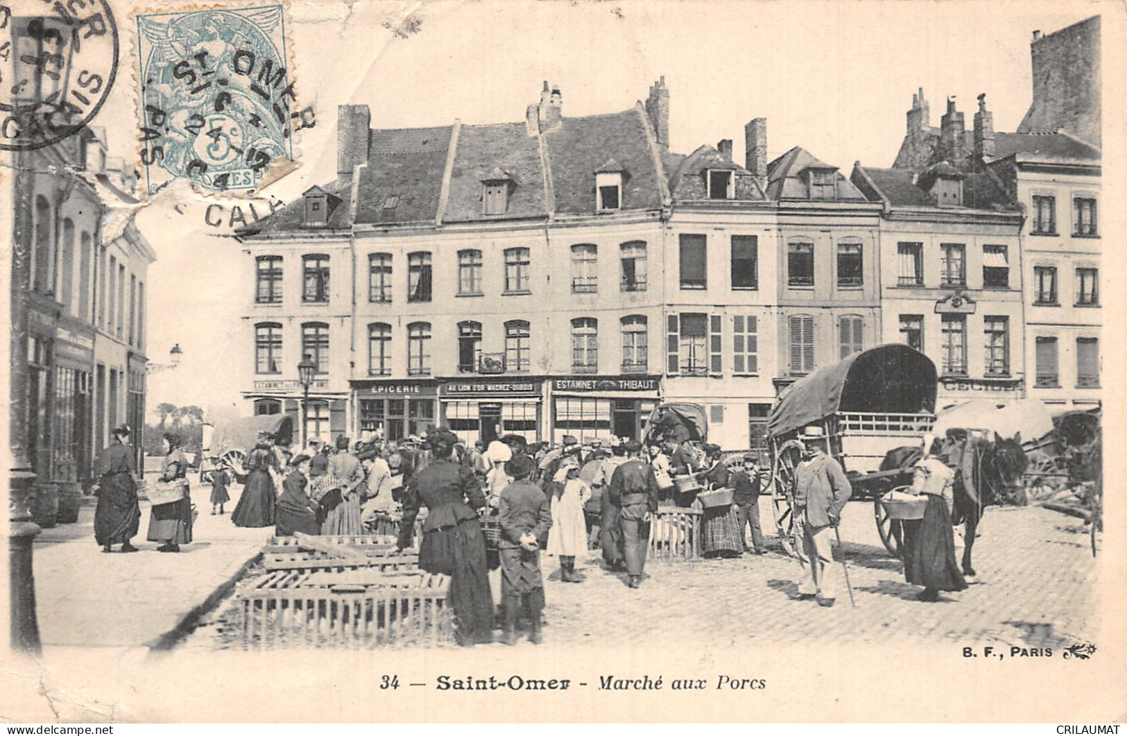 62-SAINT OMER-N°5165-C/0293 - Saint Omer