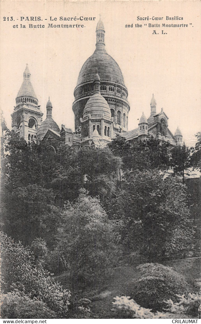 75-PARIS LE SACRE COEUR-N°5165-B/0329 - Sacré Coeur