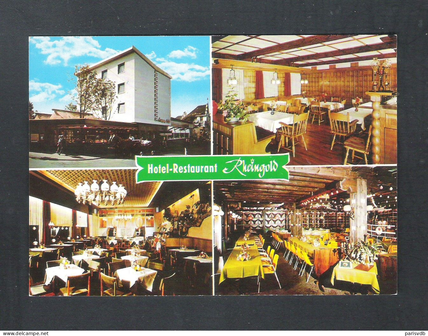 KONINGSWINTER - HOTEL-RESTAURANT "RHEINGOLD"  (D 225) - Koenigswinter