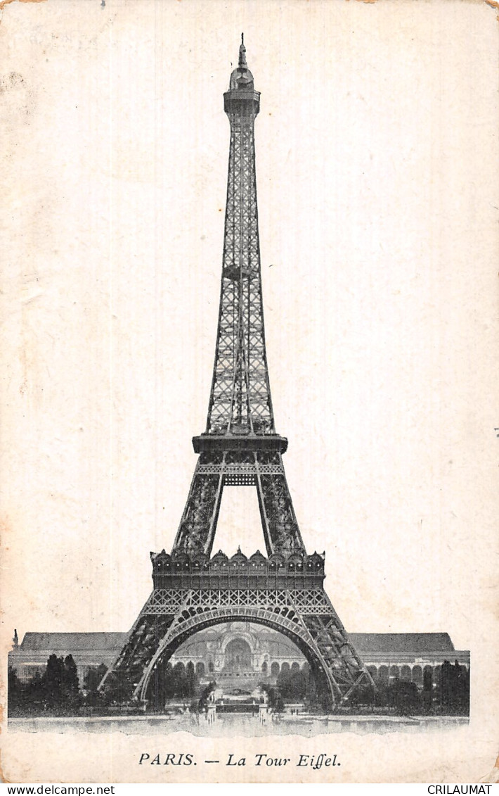 75-PARIS LA TOUR EIFFEL-N°5165-B/0141 - Eiffeltoren