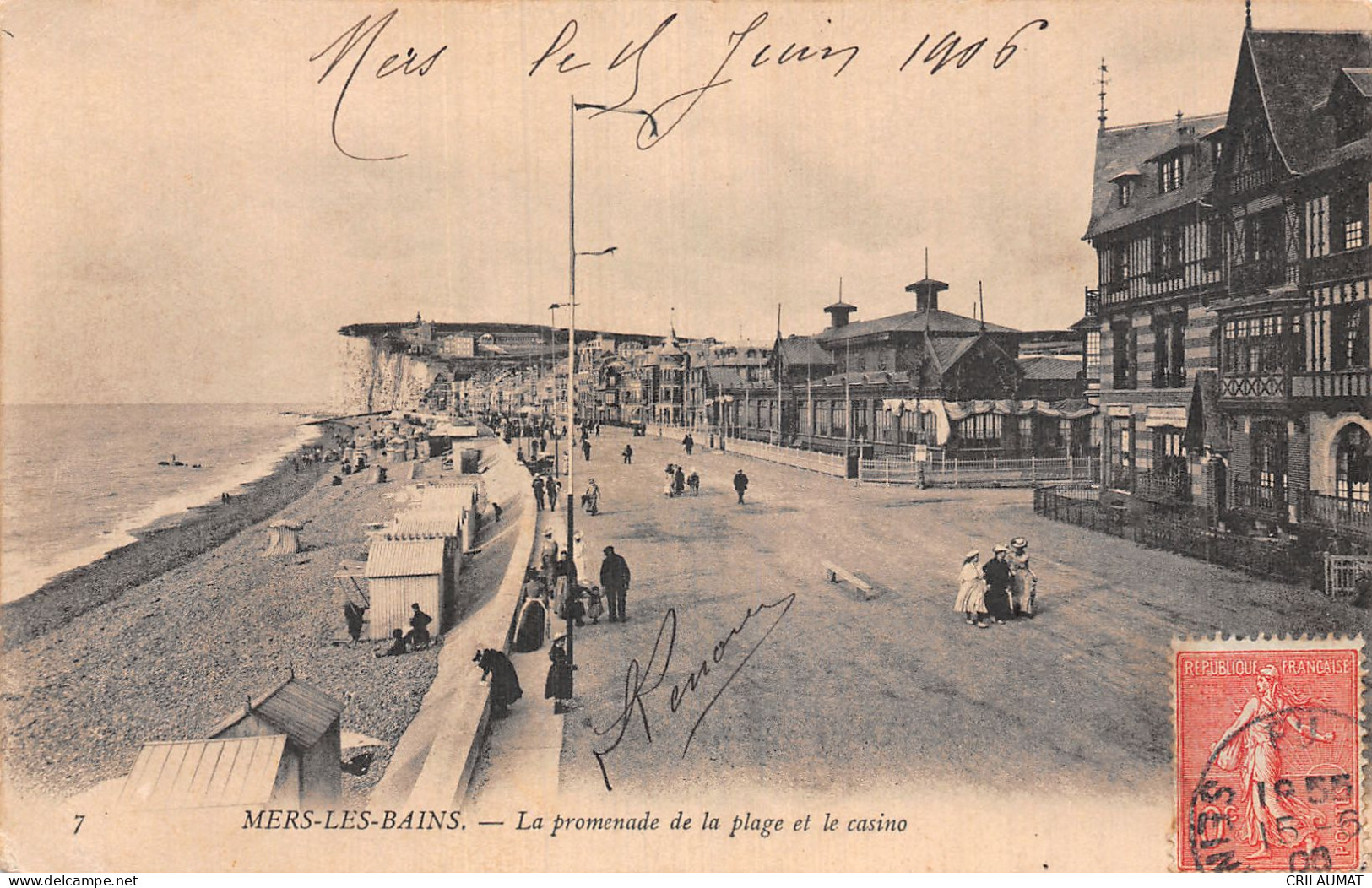 80-MERS LES BAINS-N°5165-E/0053 - Mers Les Bains