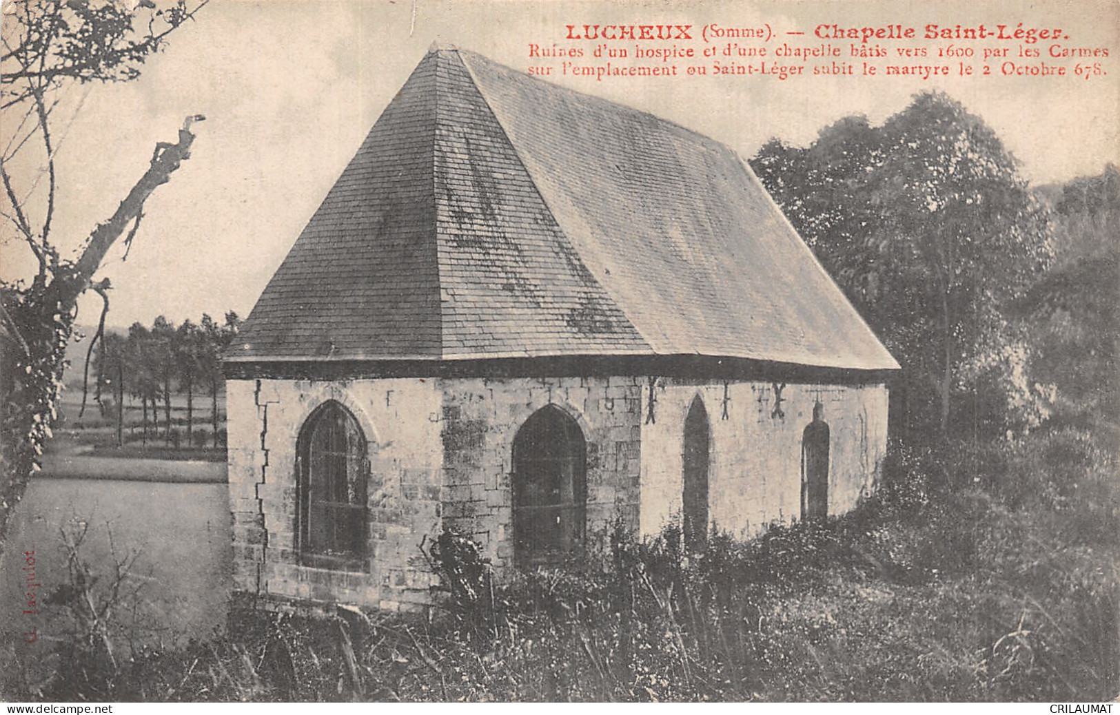 80-LUCHEUX-N°5165-E/0003 - Lucheux