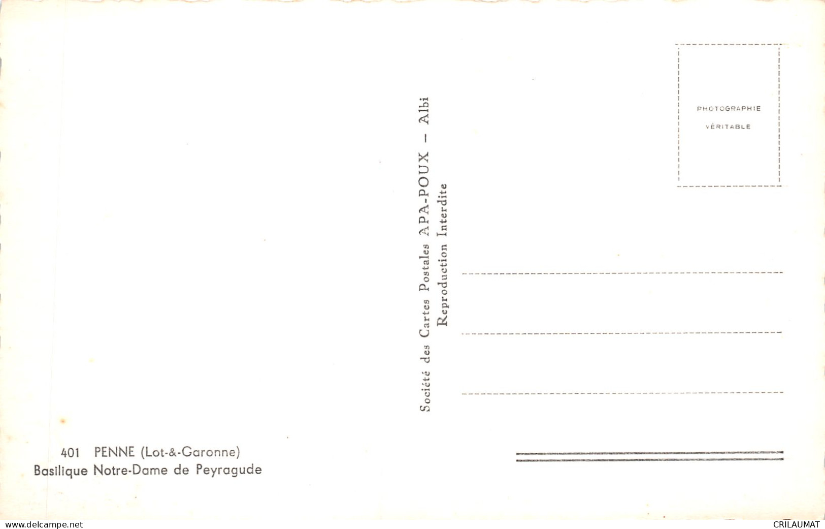 47-PENNE D AGENAIS-N°5165-H/0249 - Autres & Non Classés