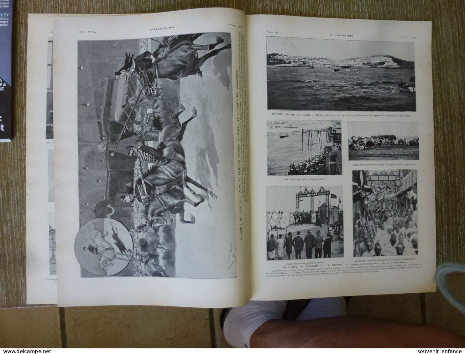 L'Illustration Avril 1905 Buffalo Bill Indiens Catastrophe Madrid Loubet Complot De Courbevoie Guillaume II à Tanger - L'Illustration