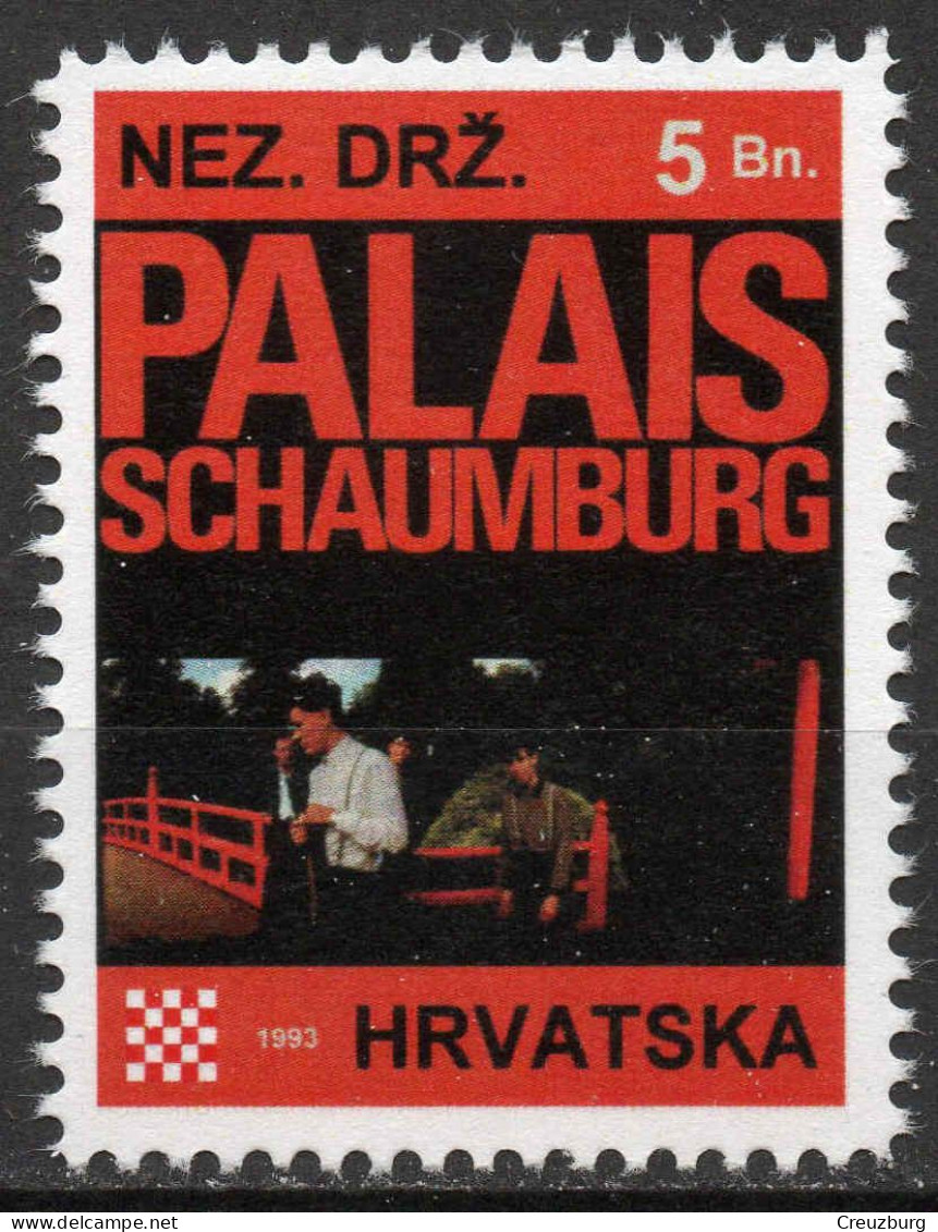 Palais Schaumburg - Briefmarken Set Aus Kroatien, 16 Marken, 1993. Unabhängiger Staat Kroatien, NDH. - Kroatien