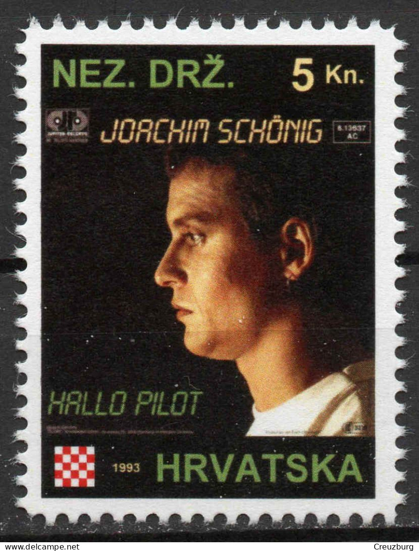 Joachim Schönig - Briefmarken Set Aus Kroatien, 16 Marken, 1993. Unabhängiger Staat Kroatien, NDH. - Croatie