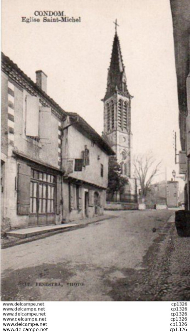 2V10Pa  32 Condom église Saint Michel - Condom