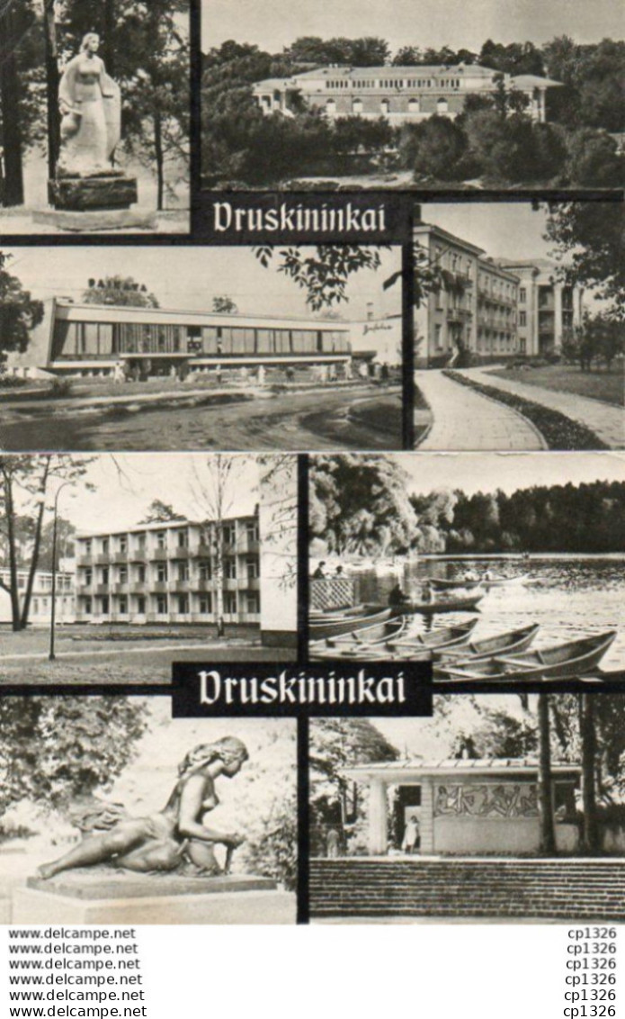 2V11Mx   Lituanie Lot De 10 Cartes Druskininkai, Kaunas, PalangaTrakai, Klaipéda, Vilnius - Litouwen
