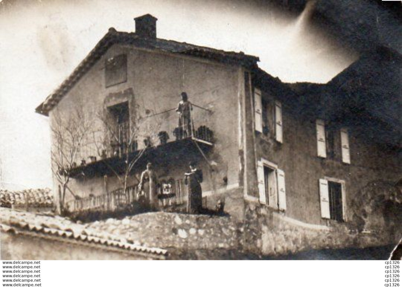 3V3Ve   05 Carte Photo D'une Maison à Identifier Au Poét Ou Upaix Maisons Des Henris ? - Autres & Non Classés