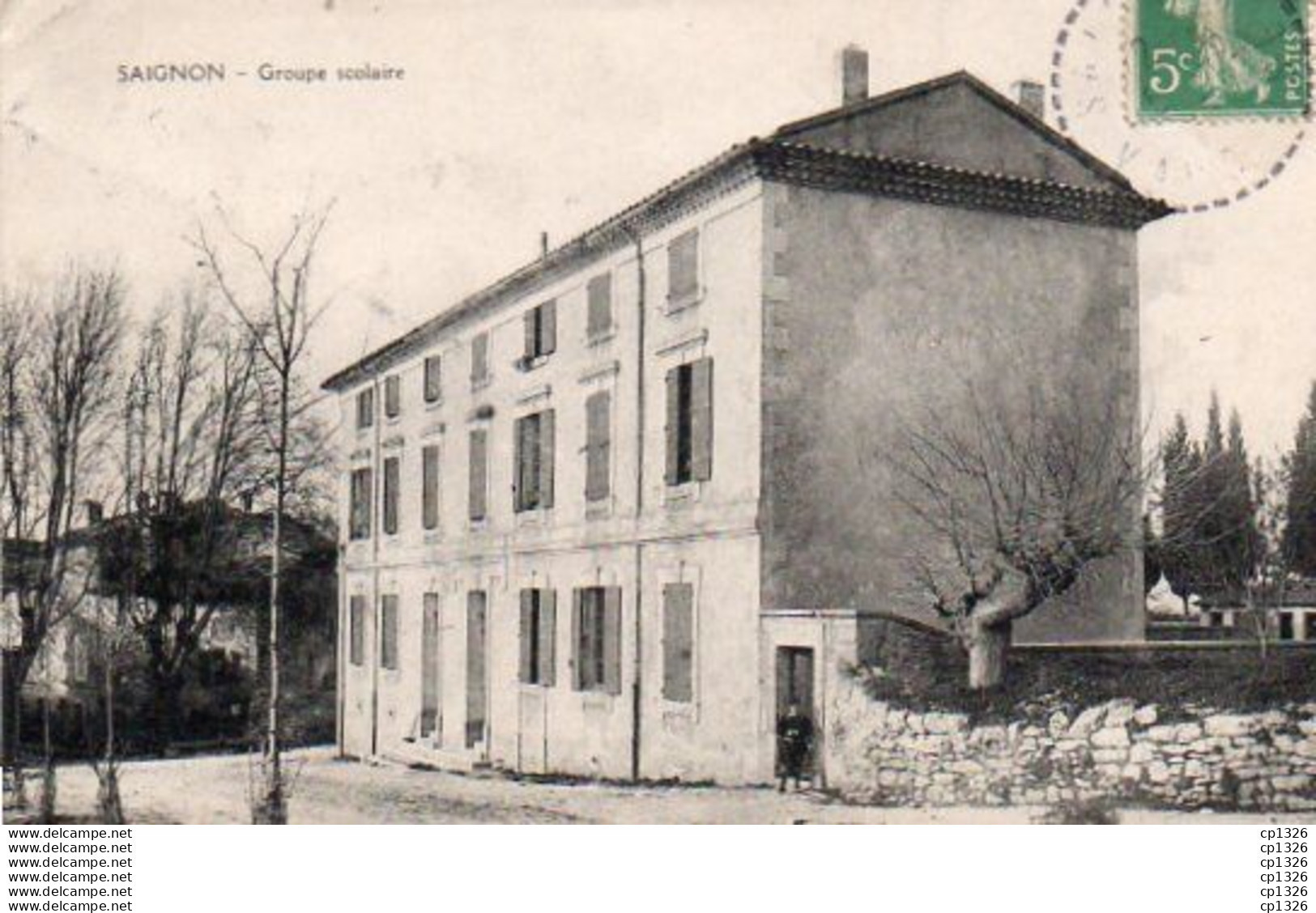 2V6Mj   84 Saignon Groupe Scolaire - Autres & Non Classés