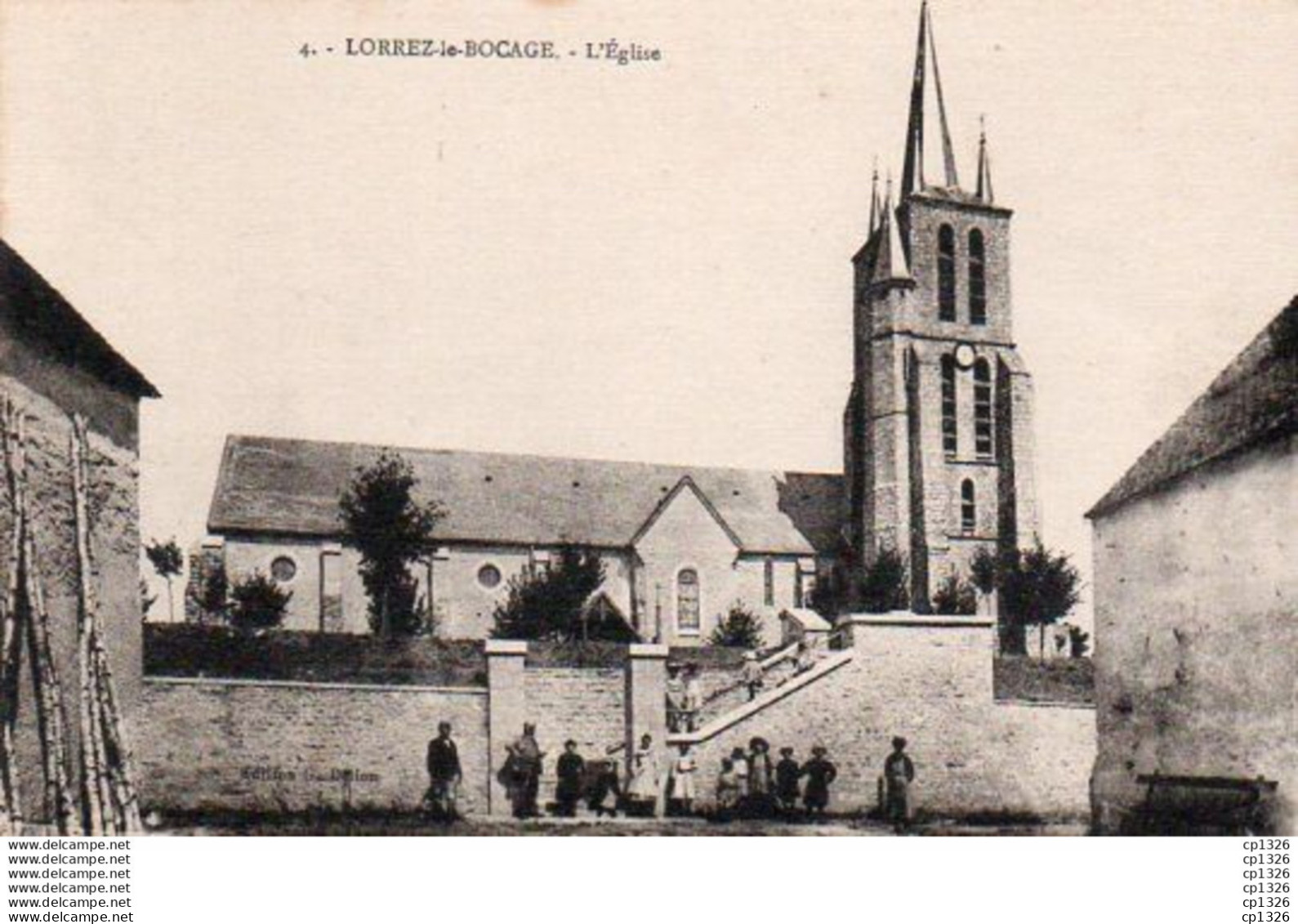 2V5Hy    77 Lorrez Le Bocage église - Lorrez Le Bocage Preaux