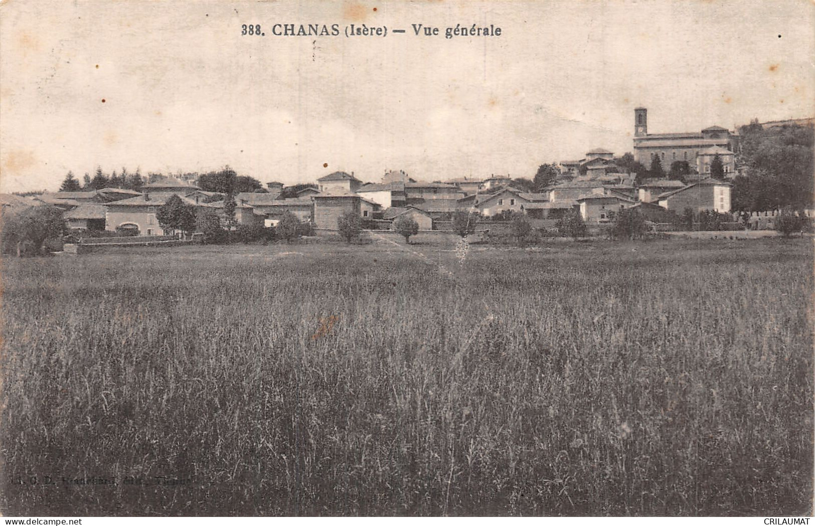 38-CHANAS-N°5166-C/0187 - Chanas