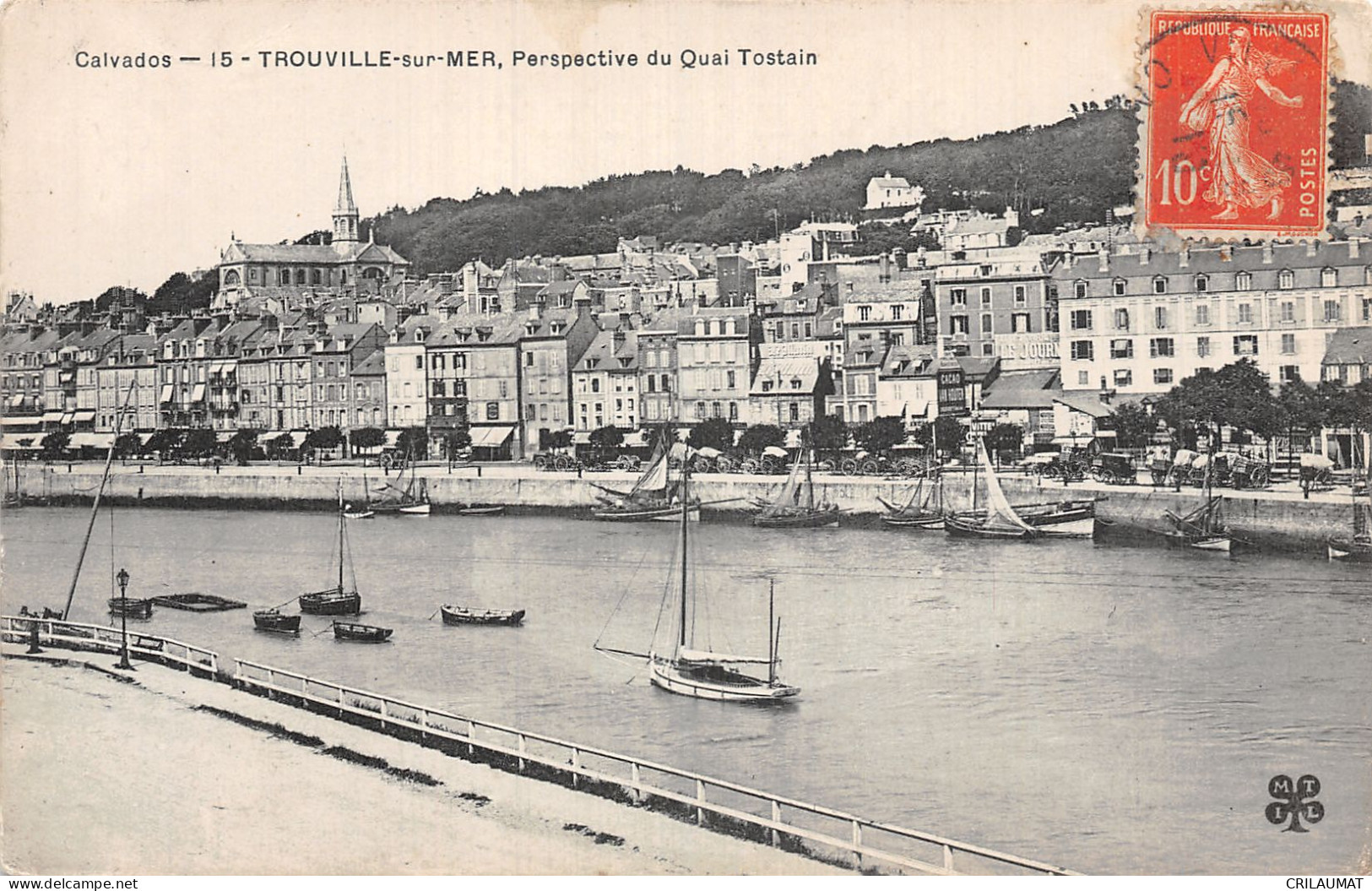 14-TROUVILLE SUR MER-N°5166-B/0341 - Trouville