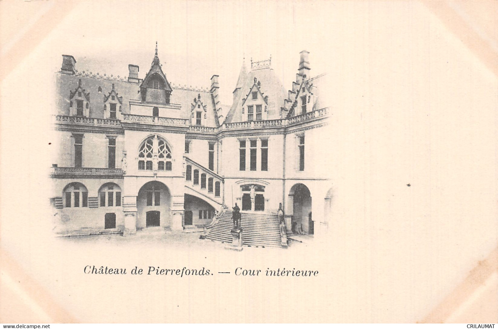 60-PIERREFONDS LE CHÂTEAU-N°5166-B/0279 - Pierrefonds