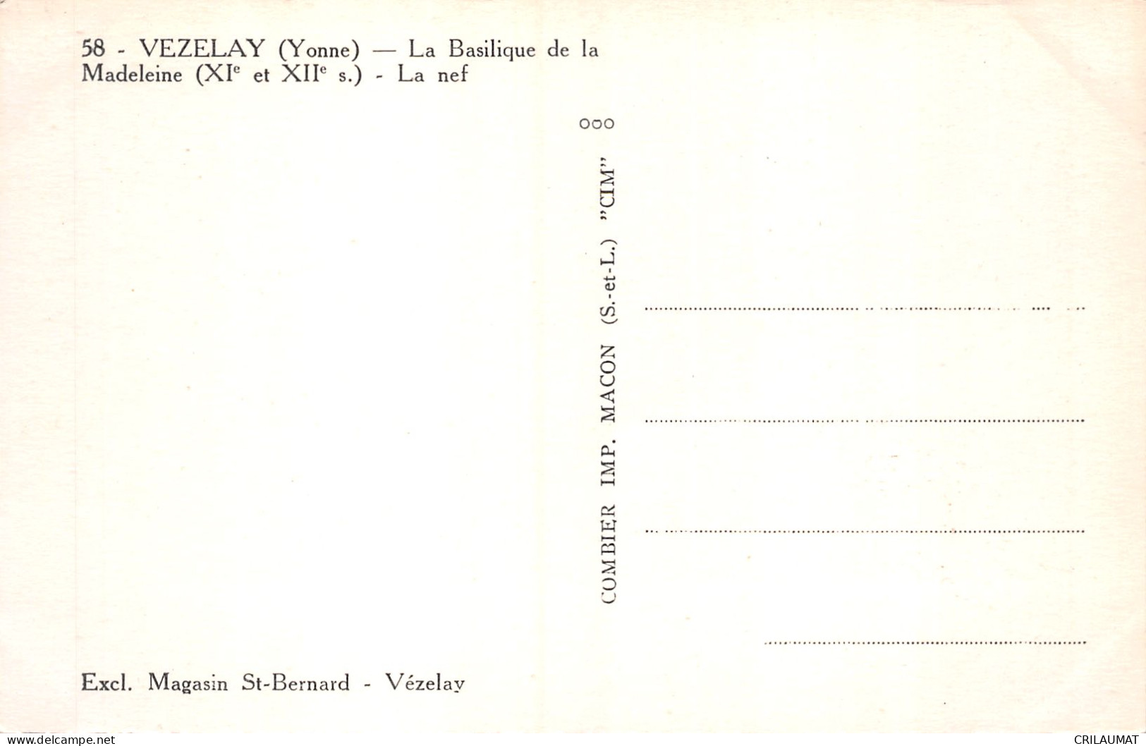 89-VEZELAY-N°5166-B/0063 - Vezelay