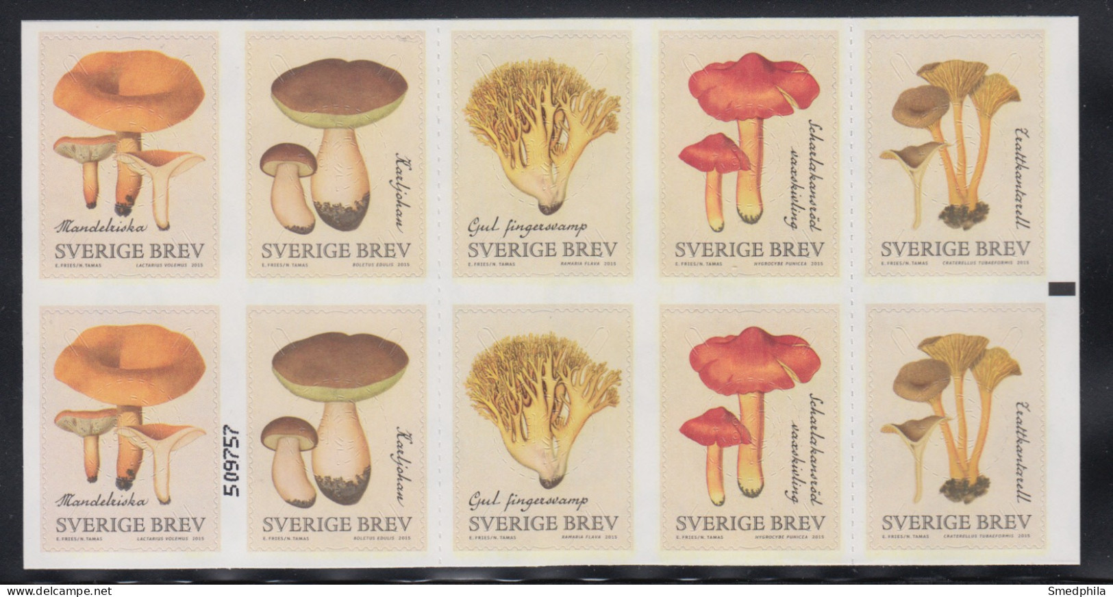 Sweden Booklet 2015 - SH 84 MNH ** Self-Adhesive - 1981-..