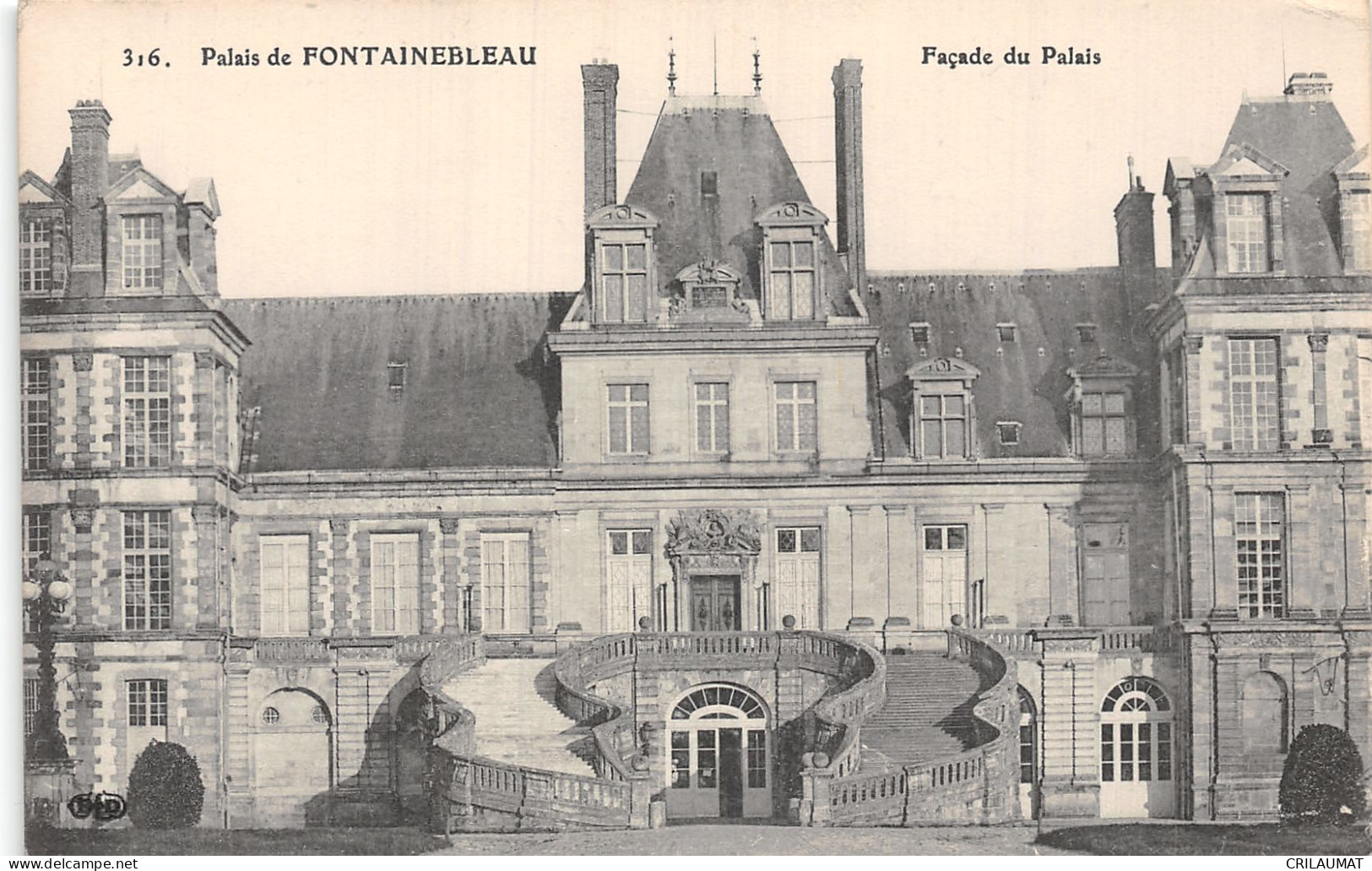 77-FONTAINEBLEAU LE PALAIS-N°5166-A/0295 - Fontainebleau