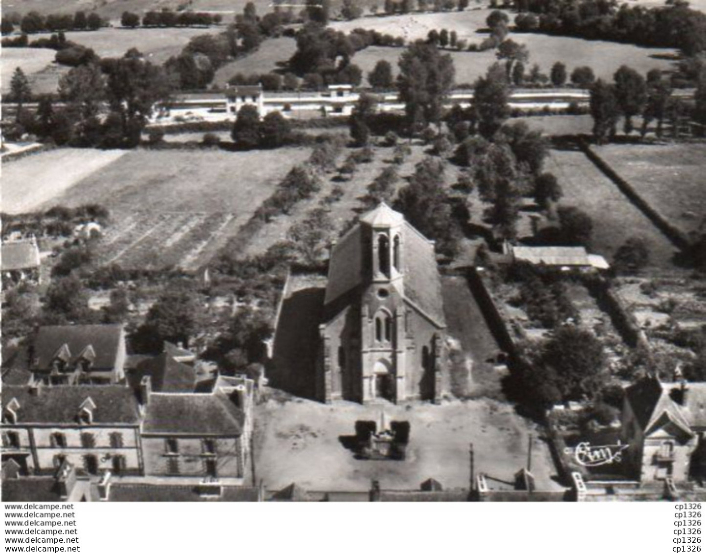 2V5Hs   44 Massérac Vue Aérienne Sur L'église - Autres & Non Classés