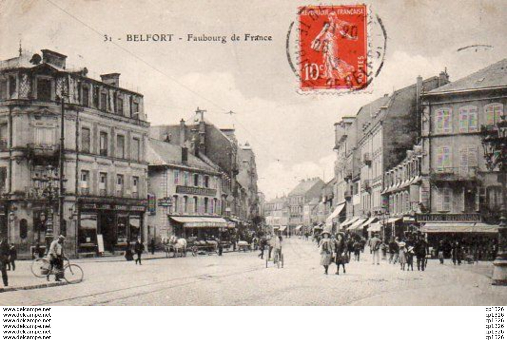 2V5Pu    90 Belfort Faubourg De France - Belfort - Ville