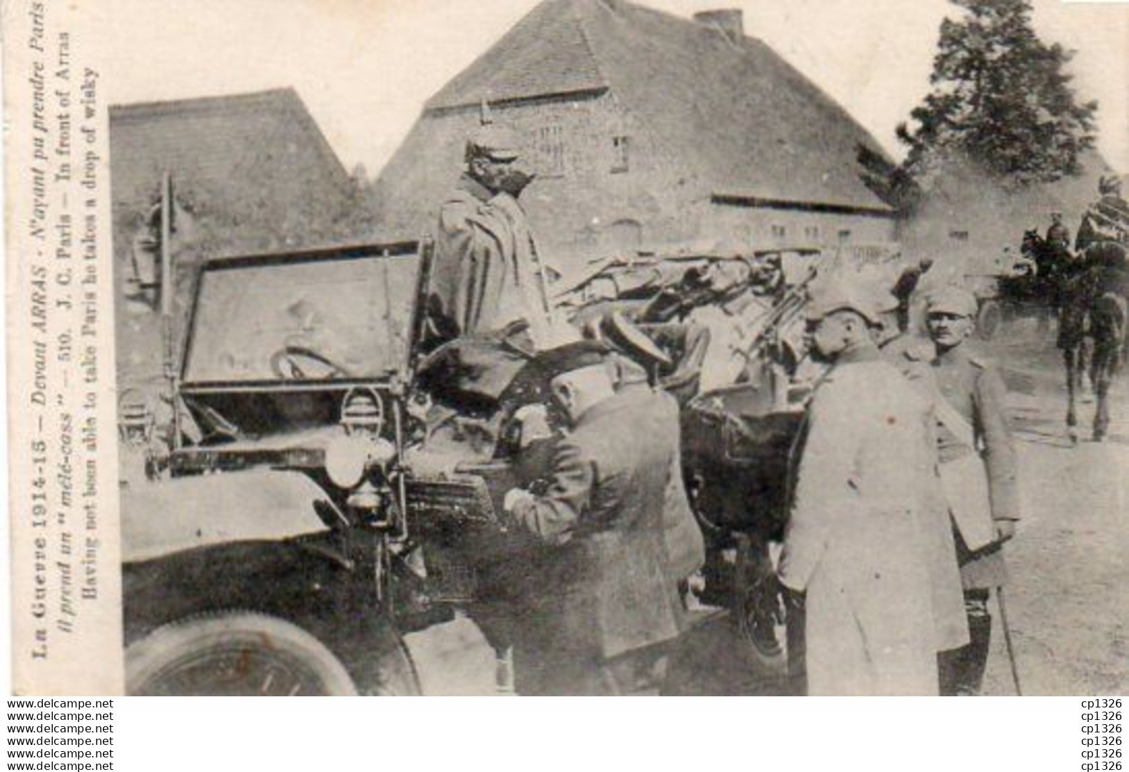 2V11Bv   62 Arras Guerre 14/18 Militaires Soldats Allemands - Arras