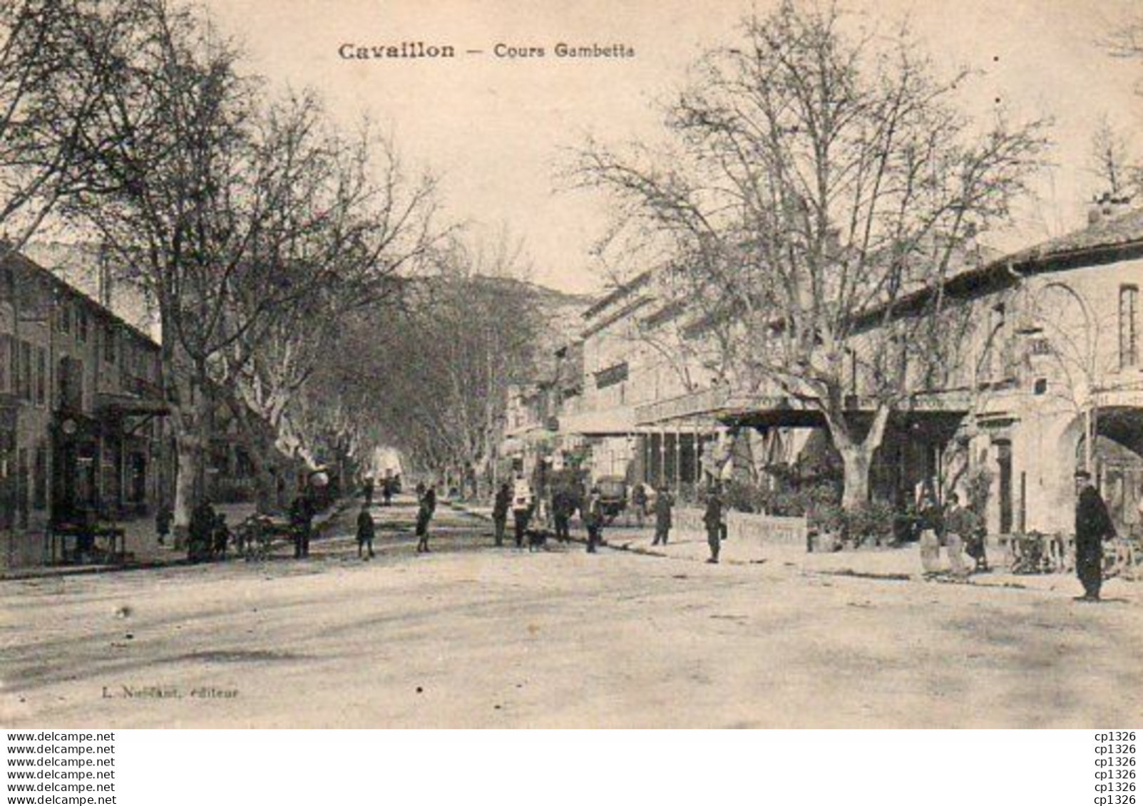 2V11Bv   84 Cavaillon Cours Gambetta - Cavaillon