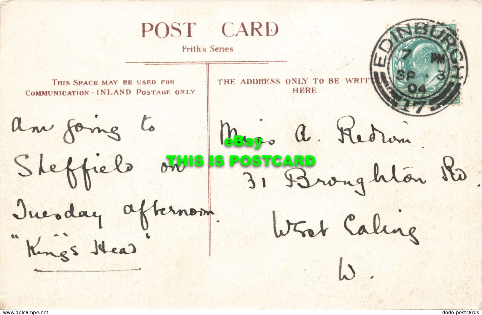 R587218 Callander Bridge And Ben Ledi. Friths Series. 1904 - Monde