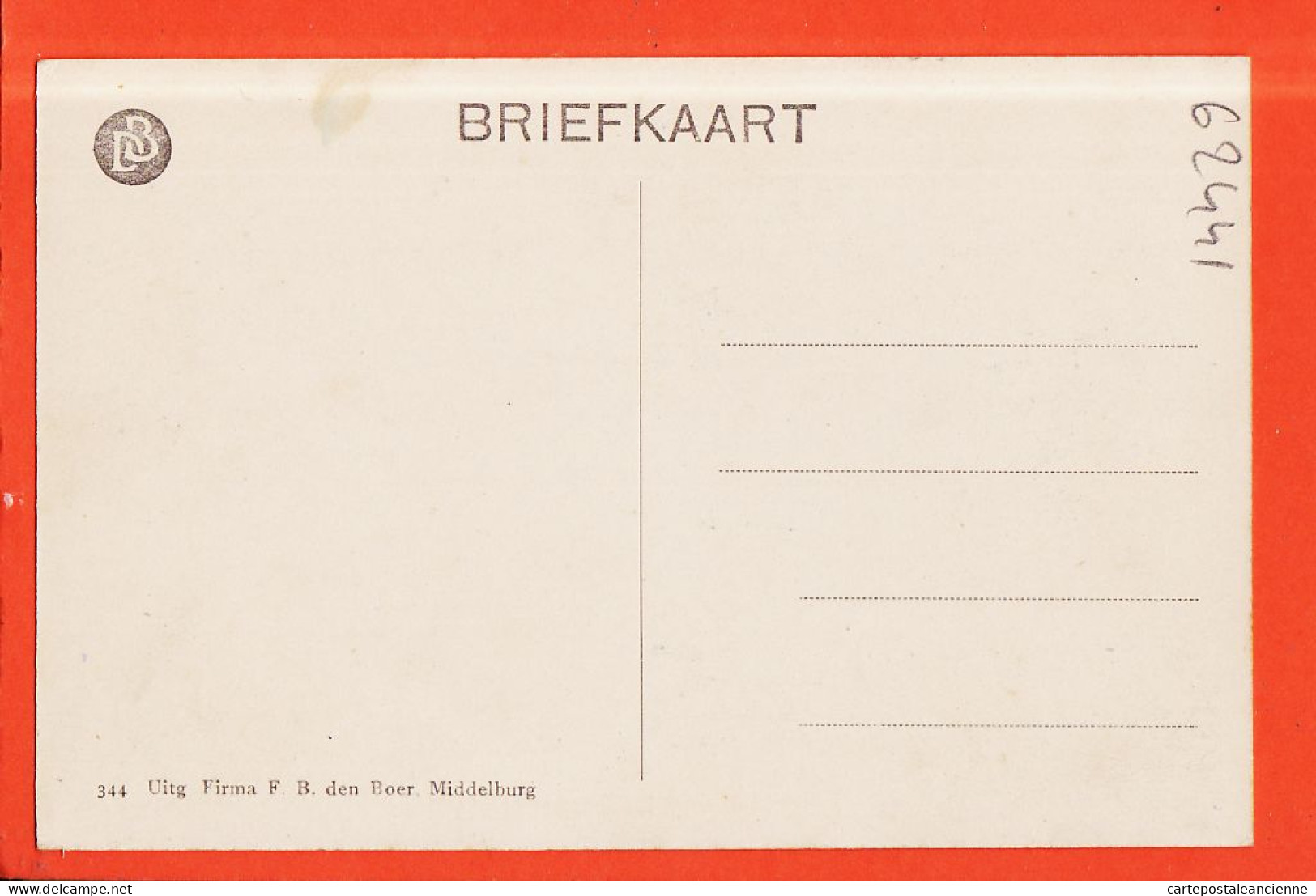 28123 / Etat Parfait Zeeland Walchersche Boer 1905s Uitg F.B Den BOER Middelburg 344 Netherlands Pays-Bas - Autres & Non Classés