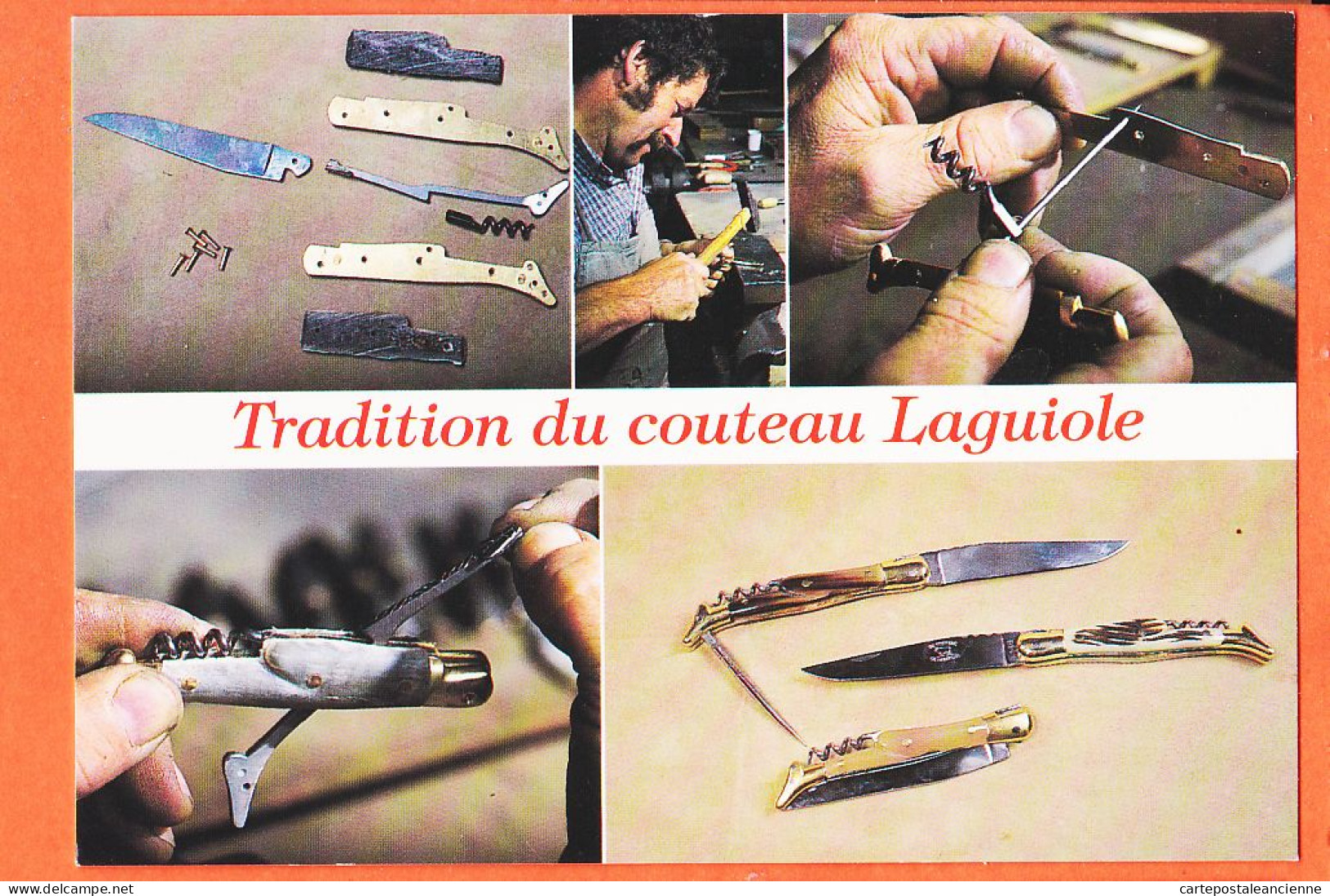 28462 / LAGUIOLE 12-Aveyron Tradition Du Couteau Multivues Montage Artisanal Assemblage Rivetage 1994 DEBAISIEUX 12/22 - Laguiole